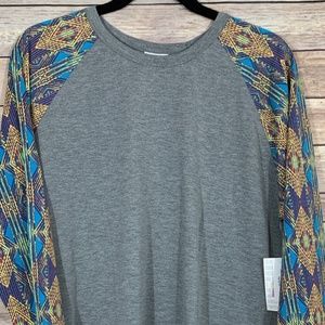 LuLaRoe Women's Randy Baseball Top Brand New